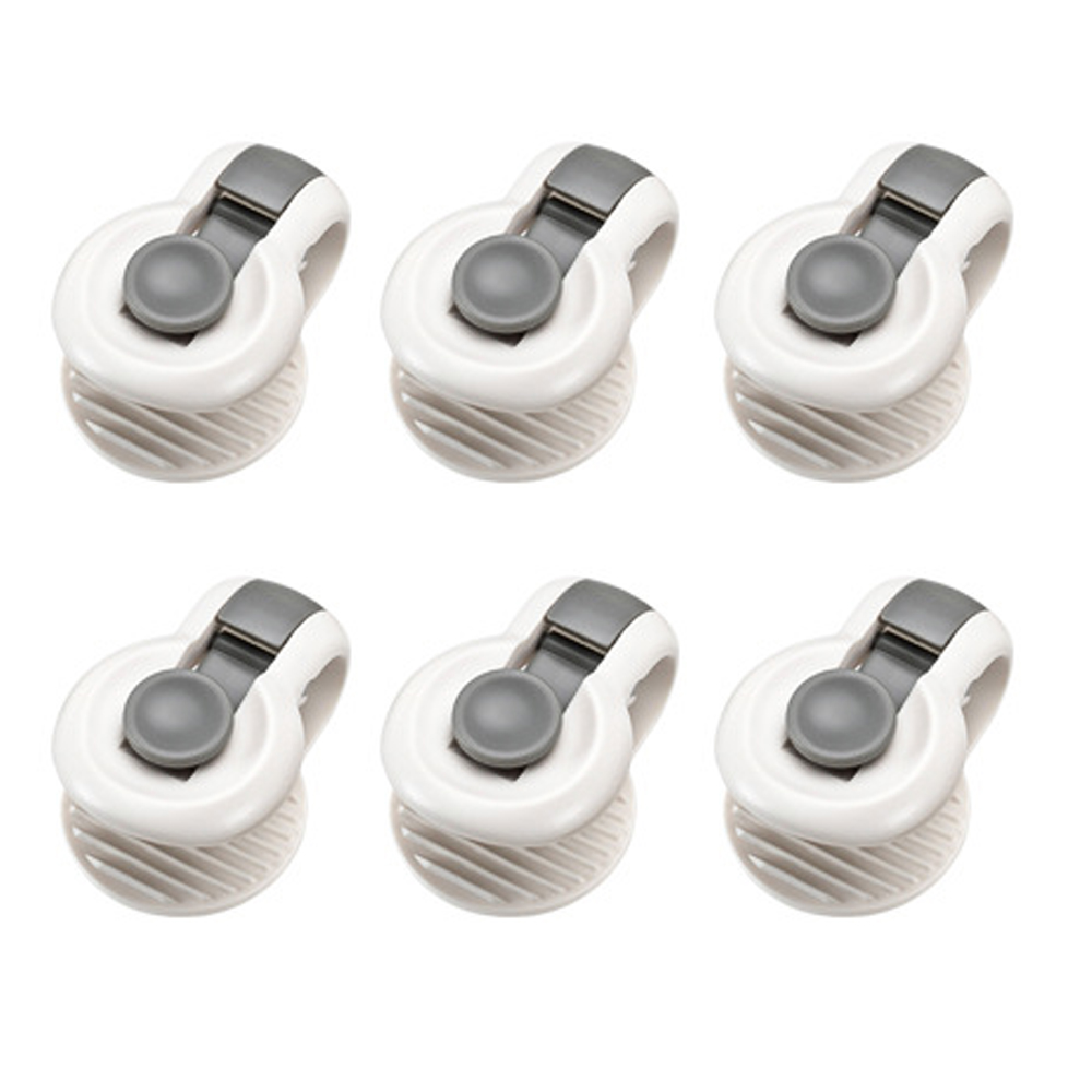 6 Pcs Duvet Clips Duvet Cover Pins,Duvet Pin Comforter Clips, Soft Fabric  Material Double Sided Pin Fasteners for Quilt,Grey 